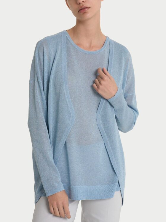 Cardigan lurex Ragno