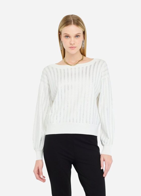 Maglia con strass Liu Jo