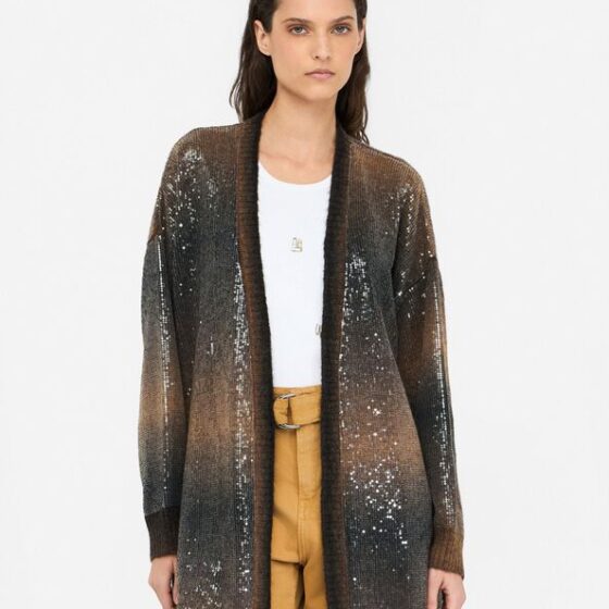 Cardigan con paillettes Liu Jo