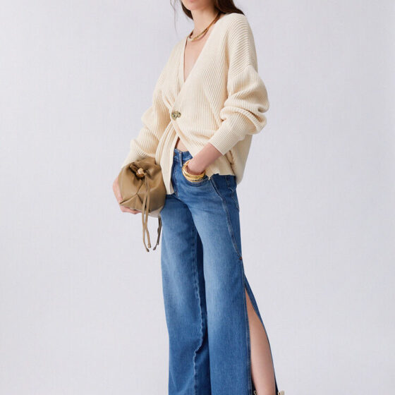 Jeans flare con spacchi laterali Liu Jo