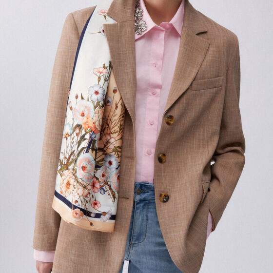 Blazer con foulard Liu Jo
