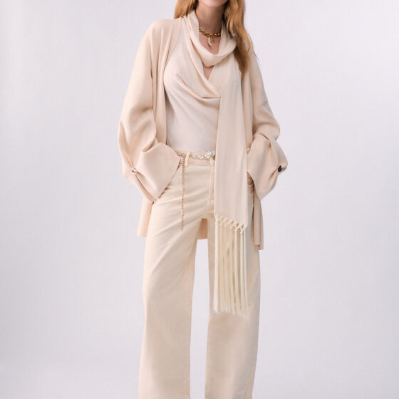 Pantaloni flare in velluto Liu Jo
