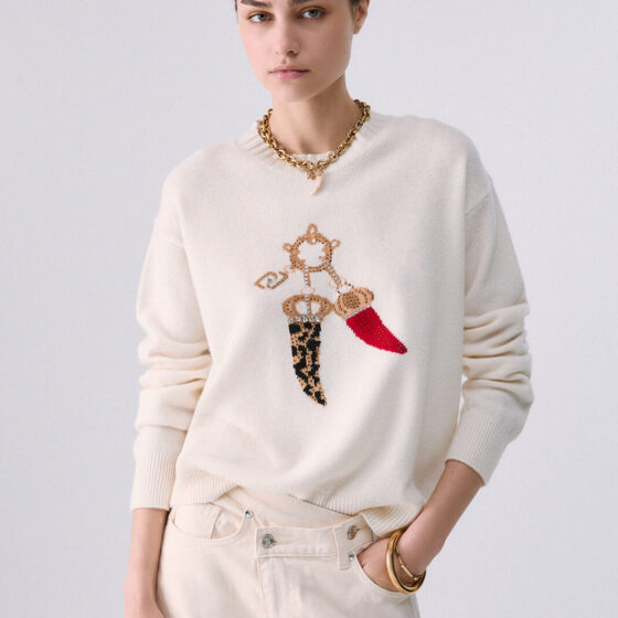 Maglia con charm Liu Jo